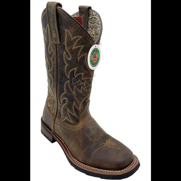 Laredo Women's Mid-Calf Leather Boots Anita Tan - Medium - Picture 1 of 3